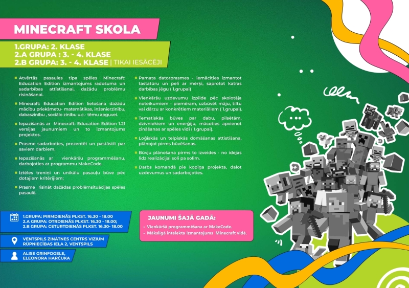 Minecraft skola